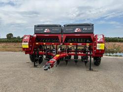 0 SEMEATO PD 17 3M 6 ROW DOUBLE DISC SEEDER WITH FRONT COULTERS RED