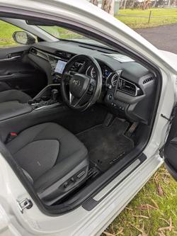 2019 Toyota Camry Ascent Sport ASV70R Glacier White