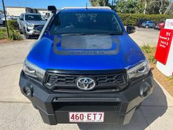2019 Toyota Hilux Rugged X GUN126R 4X4 Dual Range Nebula Blue