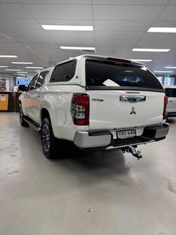 2023 Mitsubishi Triton GLS MR MY23 4X4 Dual Range White