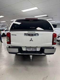 2023 Mitsubishi Triton GLS MR MY23 4X4 Dual Range White