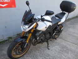 2011 YAMAHA FZ8N WHITE