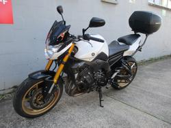 2011 YAMAHA FZ8N WHITE