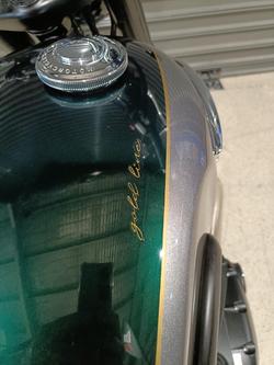 2021 Triumph STREET TWIN GOLDLINE GREEN