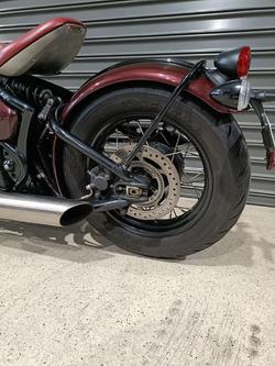 2017 Triumph BONNEVILLE BOBBER RED