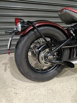 2017 Triumph BONNEVILLE BOBBER RED