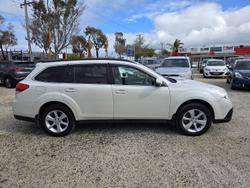 2013 Subaru Outback 2.0D Premium 4GEN MY13 AWD Satin White Pearl