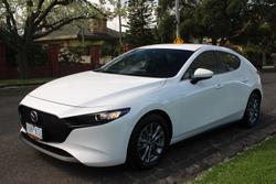 2021 Mazda 3 G20 Pure BP Series Snowflake White Pearl