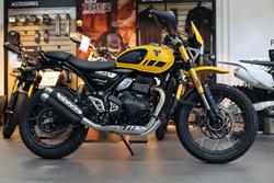 2025 Triumph Scrambler 400 XC Scrambler Yellow