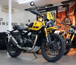 2025 Triumph Scrambler 400 XC Scrambler Yellow