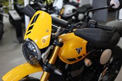 2025 Triumph Scrambler 400 XC Scrambler Yellow