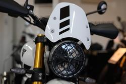 2025 Triumph Scrambler 400 XC Scrambler White