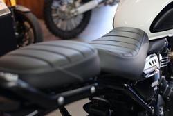 2025 Triumph Scrambler 400 XC Scrambler White