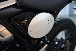 2025 Triumph Scrambler 400 XC Scrambler White