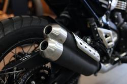 2025 Triumph Scrambler 400 XC Scrambler White