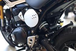 2025 Triumph Scrambler 400 XC Scrambler White