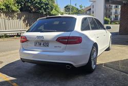 2013 Audi A4 B8 MY13 Glacier White