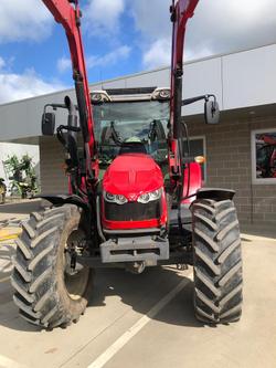 0 Massey Ferguson 5609 Essential Cab 90 Hp Dyna4 Fel 1937 Hours Red