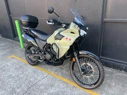 2022 Kawasaki KLR650 (KL650) PEARL SAND KHAKI