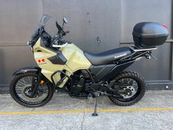 2022 Kawasaki KLR650 (KL650) PEARL SAND KHAKI