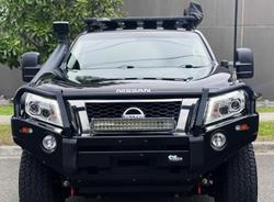2017 Nissan Navara ST D23 Series 2 4X4 Dual Range Cosmic Black