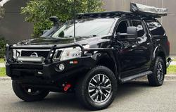 2017 Nissan Navara ST D23 Series 2 4X4 Dual Range Cosmic Black