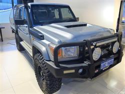 2017 Toyota Landcruiser GXL VDJ79R 4X4 Dual Range Silver Pearl