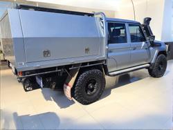 2017 Toyota Landcruiser GXL VDJ79R 4X4 Dual Range Silver Pearl