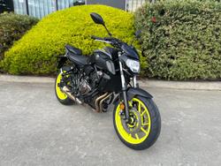 2018 Yamaha MT-07 LA (ABS) Yellow
