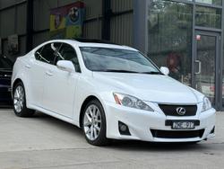 2012 Lexus IS 250 Prestige GSE20R White Pearl