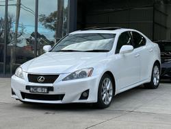 2012 Lexus IS 250 Prestige GSE20R White Pearl