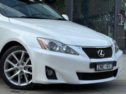 2012 Lexus IS 250 Prestige GSE20R White Pearl
