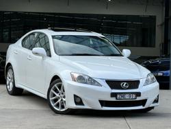 2012 Lexus IS 250 Prestige GSE20R White Pearl