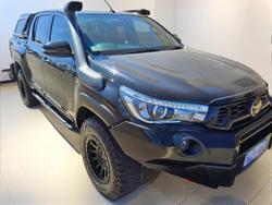 2019 Toyota Hilux Rugged X GUN126R 4X4 Dual Range Eclipse Black