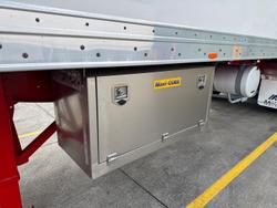 2016 Maxitrans St3 22 Pallet -18 High Cube Reefer Double Stacker Red