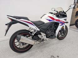 2013 Honda CBR500R (ABS) White