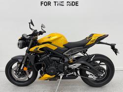 2024 Triumph STREET TRIPLE RS Yellow