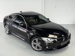2017 BMW 4 Series 420i M Sport F36 LCI Black Sapphire