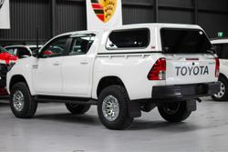 2024 Toyota Hilux SR 48V GUN126R 4X4 Dual Range Glacier White