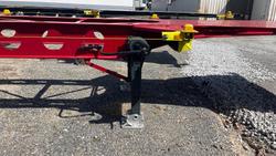 2014 Vawdrey 40' Skeletal Trailer Red