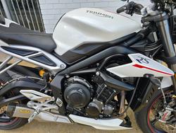 2018 Triumph STREET TRIPLE RS White