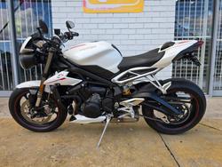 2018 Triumph STREET TRIPLE RS White
