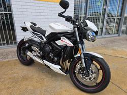 2018 Triumph STREET TRIPLE RS White