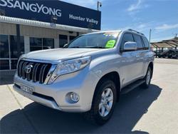2015 Toyota Landcruiser Prado GXL GDJ150R 4X4 Dual Range Silver Pearl