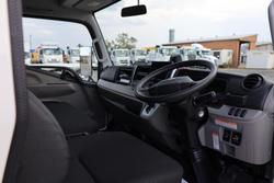 2025 Fuso Canter 815 Crew Cab Alloy Tray with ladder racks White