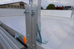 2025 Fuso Canter 815 Crew Cab Alloy Tray with ladder racks White