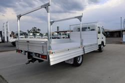 2025 Fuso Canter 815 Crew Cab Alloy Tray with ladder racks White