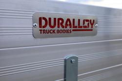 2025 Fuso Canter 815 Crew Cab Alloy Tray with ladder racks White