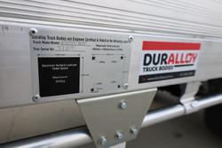 2025 Fuso Canter 815 Crew Cab Alloy Tray with ladder racks White