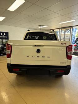 2025 KGM Musso Ultimate Q261 MY26 4X4 Dual Range Grand White
